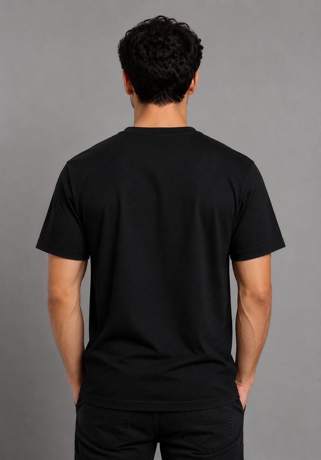 Relaxed Fit Printed Tees No Body Can Drag Down