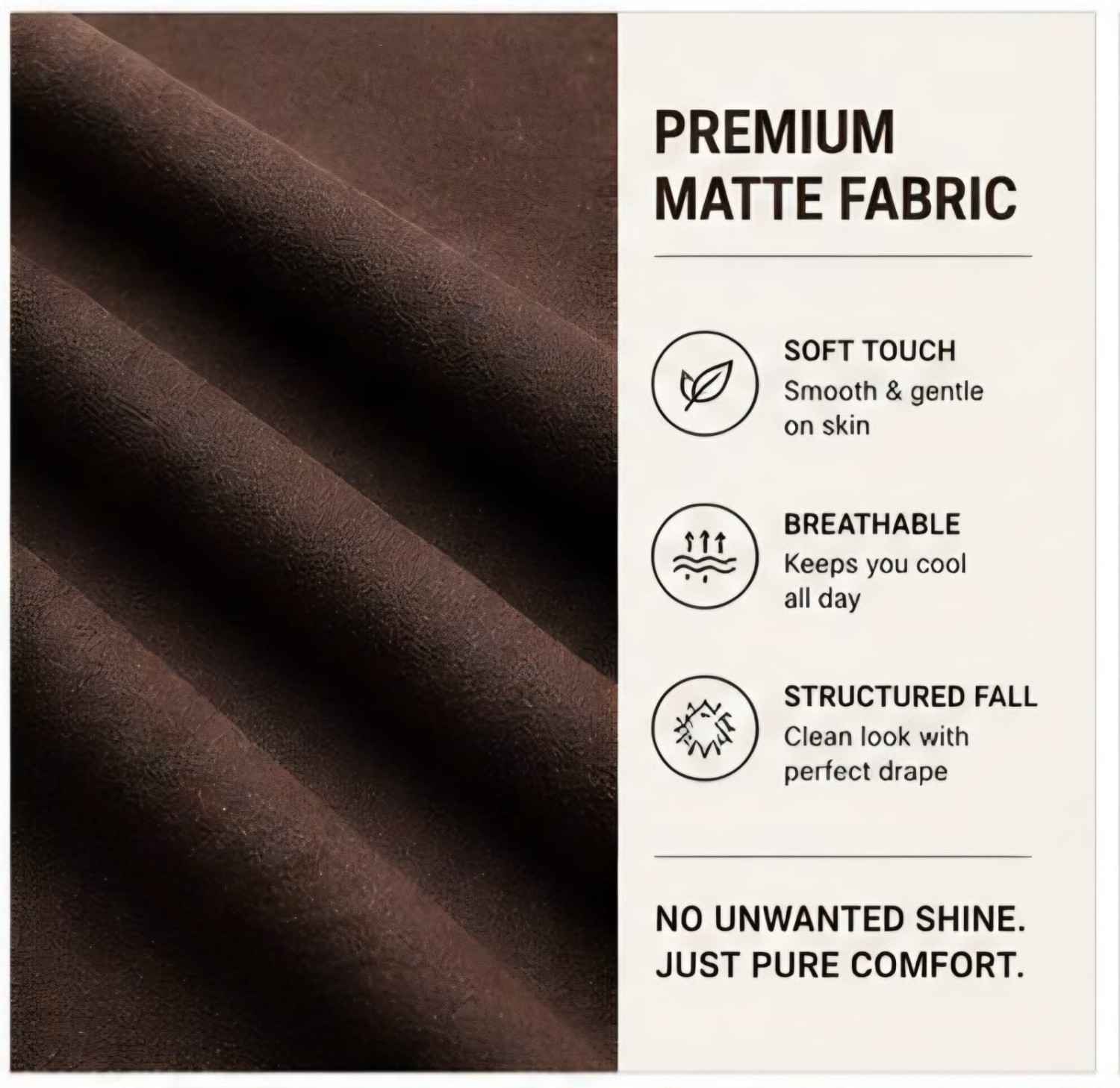 Mens Drift Relaxed Pants – Cocoa Brown