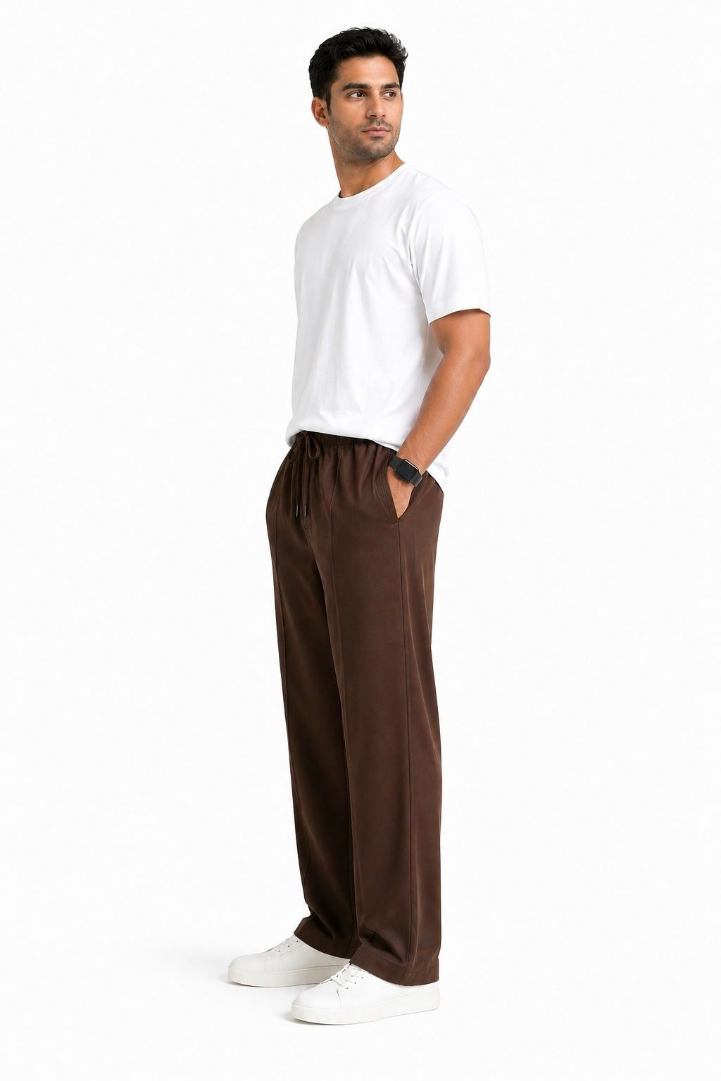 Mens Drift Relaxed Pants – Cocoa Brown