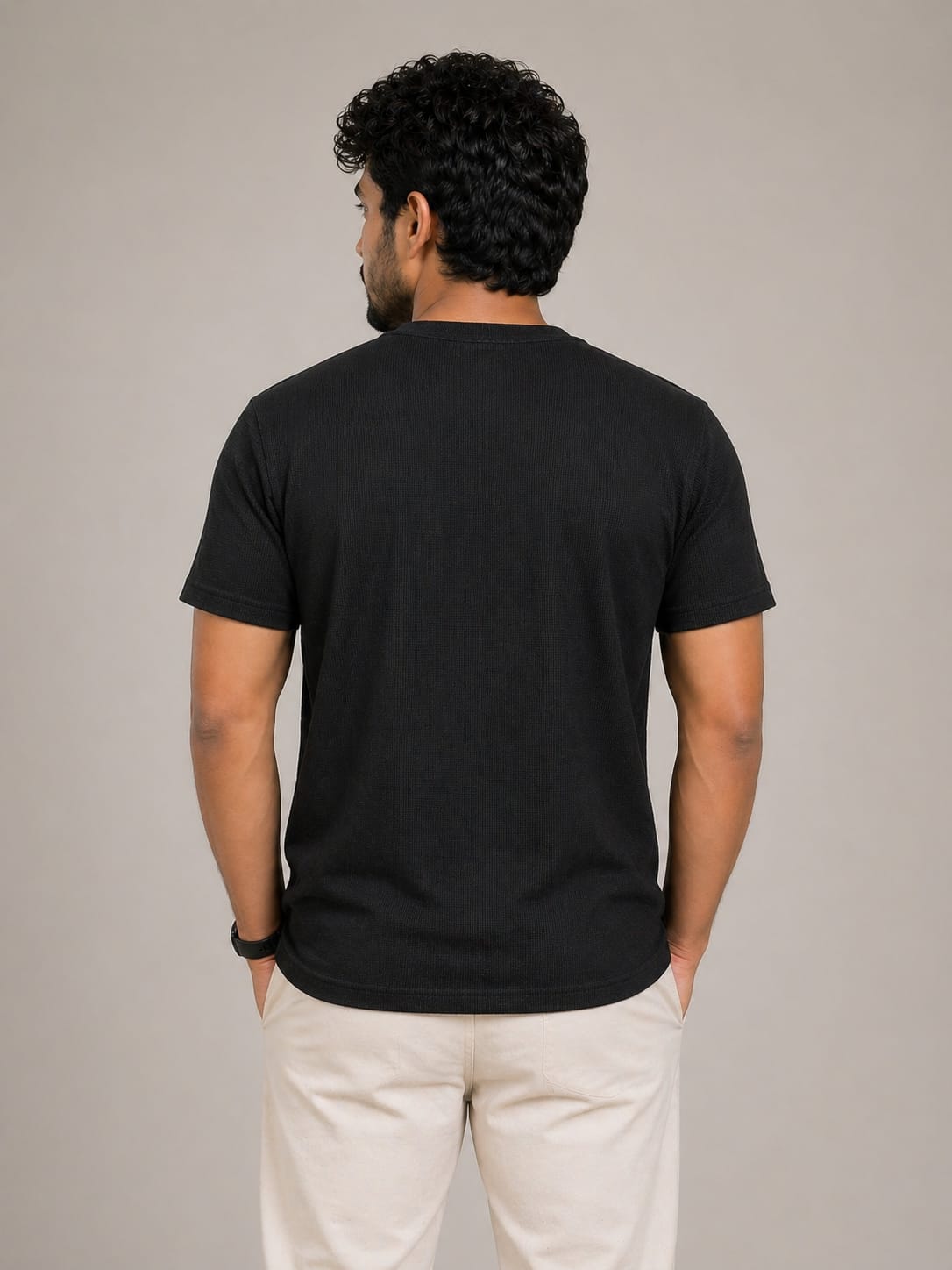 Textured Relaxed Fit Tees