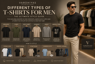Different Types of T-Shirts for Men: The Ultimate Style Guide